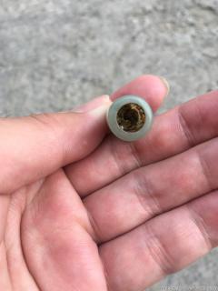 清代和田玉烟嘴